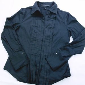 Express Desing Studio Button Down Blue